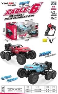 1：10 2.4G六轮仿真攀爬车 - OBL809828