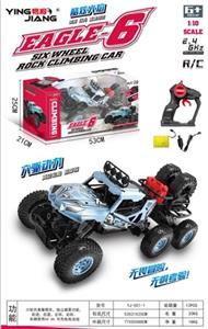 1：10 2.4G六轮仿真攀爬车 - OBL809829