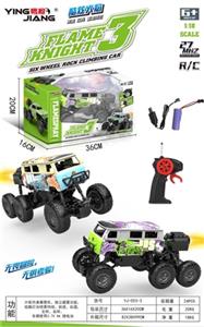 1：18 27频喷雾灯光仿真攀爬车 - OBL809835