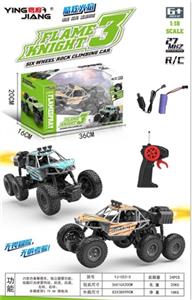 1：18 27频喷雾灯光六轮仿真攀爬车 - OBL809838