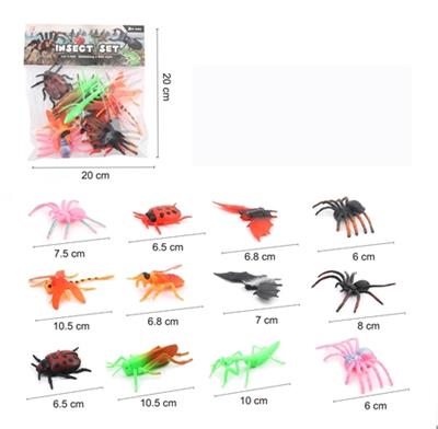 12款4寸昆虫混装 - OBL810575