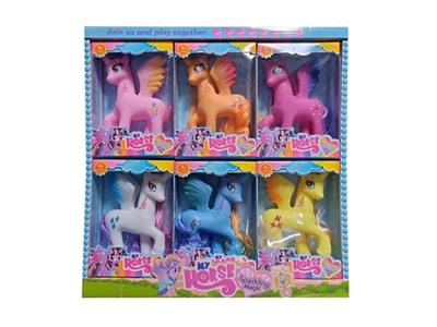 High-end box display box pegasus Ma Baoli 6 color assortments 6 PCS - OBL810872