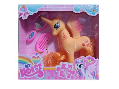 One-horned pegasus Ma Baoli comb mirror - OBL810884