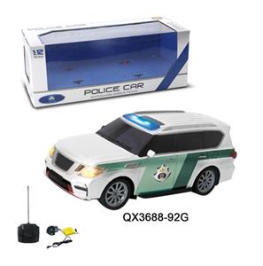1:12酷路泽四通遥控警车 - OBL811291
