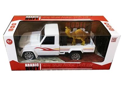 1：12单排四通遥控车（土黄/白） - OBL811298