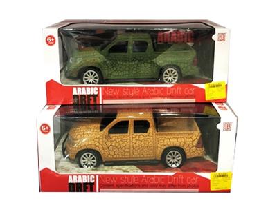 1：12双排四通遥控车(土黄/绿色） - OBL811303