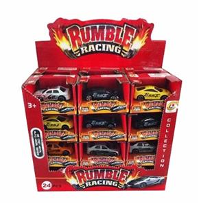 1:64滑行合金车跑车系列一展示盒24只 - OBL811780