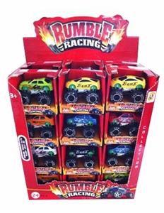 Big wheel slide car alloy car sports car series 24 only a display box - OBL811788