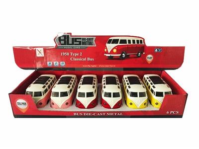 1:32 public bus alloy warrior sports car, open the door, the light with light and sound - OBL811819
