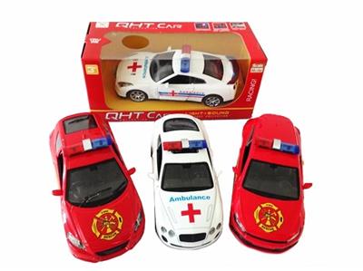 1:32 vw scirocco, Honda, bentley, nissan alloy back fire engines and ambulances, door can open, befo - OBL811857