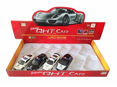 1:32 vw scirocco, Honda, bentley, nissan alloy back to the police car, the door can open, before the - OBL811859