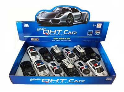 Porsche 918. 1:32 BMW mini cool. Lamborghini bats. Land rover aurora alloy back to the police car, t - OBL811873