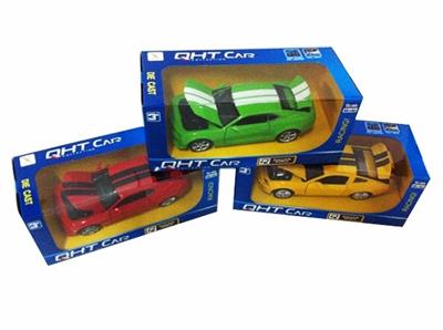 1:32 bumblebee alloy warrior sports car, 4 to open the door - OBL811877