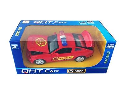 1:32 bumblebee alloy back fire trucks, 4 to open the door - OBL811879