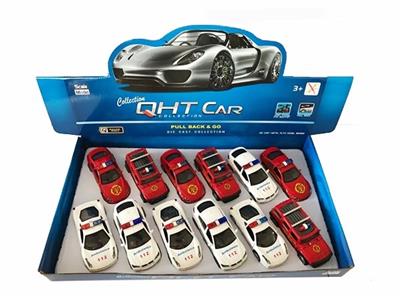 1:32 BMW X6, M5, ferrari, hummer, alloy back fire trucks, 2 to open the door - OBL811945