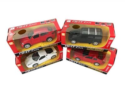 1:32 BMW X6, M5, ferrari, hummer, alloy warrior sports car, 2 to open the door, the front light with - OBL811946