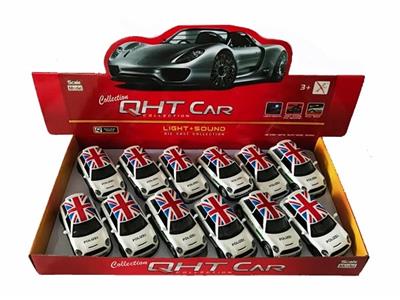 1:32合金回力GT迷你宝马警车,开门， - OBL811994