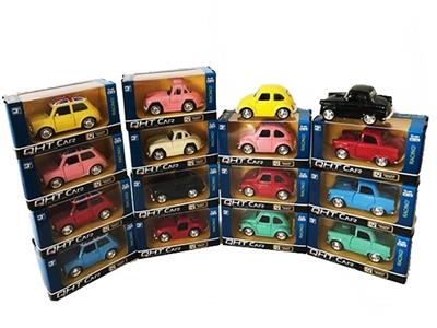 1:32 alloy back to Q plate sports car, open the door - OBL812014