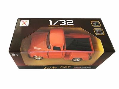 1:32 alloy back to old ford pickup truck sports car, open the door - OBL812022