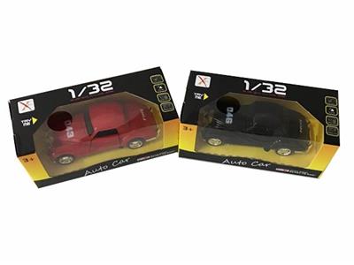 1:32 alloy back to old police cars, with sound and light, 2 to open the door - OBL812029