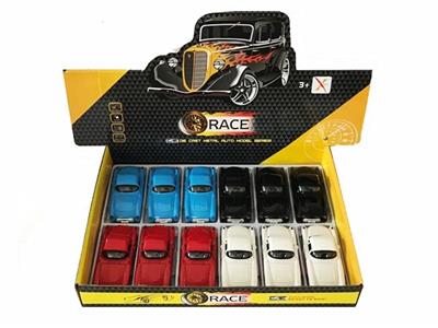 1:32 alloy back to old Chevrolet cars, open the door, with sound and light - OBL812041