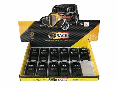 1:32 alloy back to old Chevrolet car, open the door, with sound and light - OBL812042