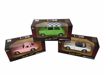 1:32 car Benz, BMW, mini bean alloy car back to open the door - OBL812044