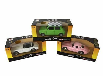 1:32 car Benz, BMW, mini bean alloy car back to the door with sound and light - OBL812048