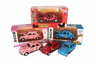 1:32 Volkswagen beetle 3 open cartoon design - OBL812072