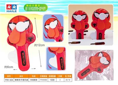 The spider hands grip the fan (1) - OBL812266