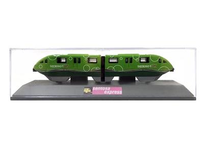 Green alloy sliding train - OBL812485
