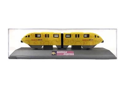 Yellow alloy sliding train - OBL812486