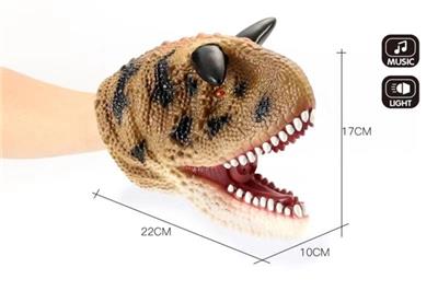 搪胶食肉牛龙手偶 - OBL812514