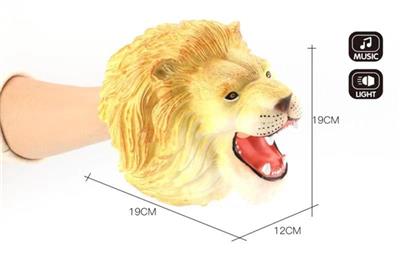 搪胶狮子手偶 - OBL812518