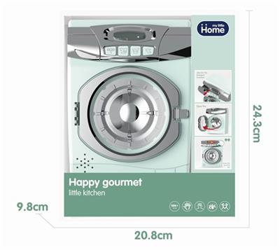 Washing machine for single pack - light sound - 3 aa - no electricity - OBL813120