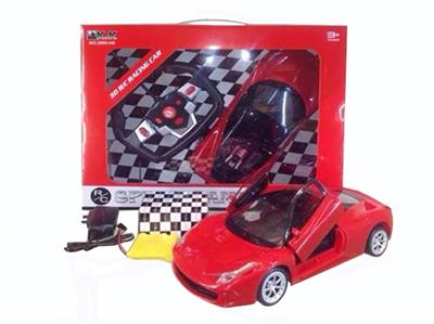 法拉利方向盘3D动感开门遥控车大（包电） - OBL813200