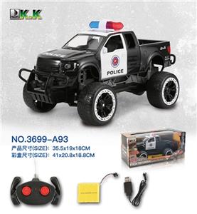 四通遥控福特皮卡越野警车（包电） - OBL813252