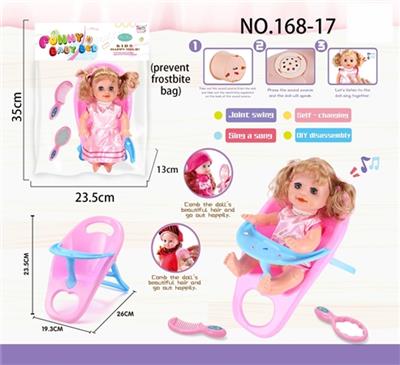 14 voice doll and dining chair and comb \/ mirror - OBL813544