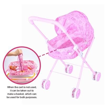Two in ten thousand wheelbarrow and basket (iron) - OBL813594