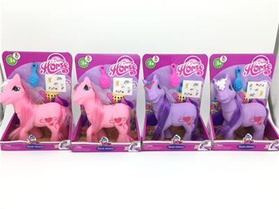 High-grade diamond and honeysuckle rainbow large horse take IC music take a comb stickers four assor - OBL814445