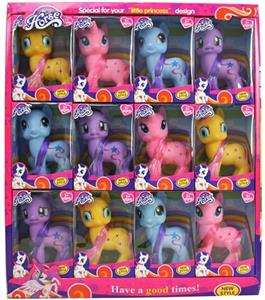 High-end box of evade glue expression horse 4 with 4 colors mixed 12 PCS - OBL814475