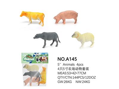4只5寸农场动物套装 - OBL814791