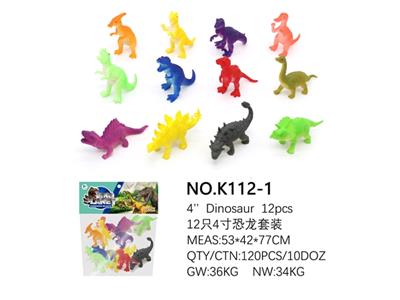 12只4寸恐龙套装 - OBL814795