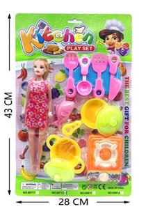 餐具配芭比 - OBL815080