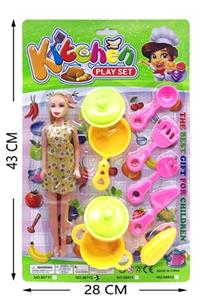 餐具配芭比 - OBL815082