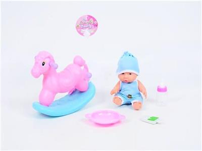 Rocking horse 8 inch doll - OBL815249