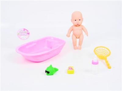 8 inch doll bath barrel - OBL815251