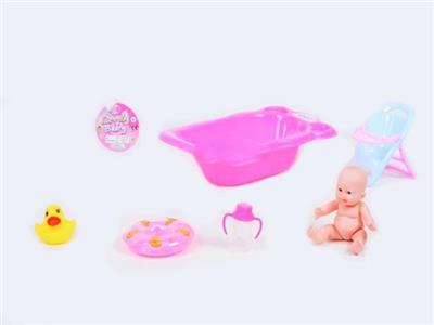 8 inch doll bath barrel - OBL815253