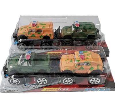 Solid color inertia cross-country camouflage a police car - OBL815619