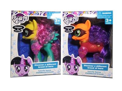 Ma bao li evade glue two horses with a comb, mixed - OBL815815